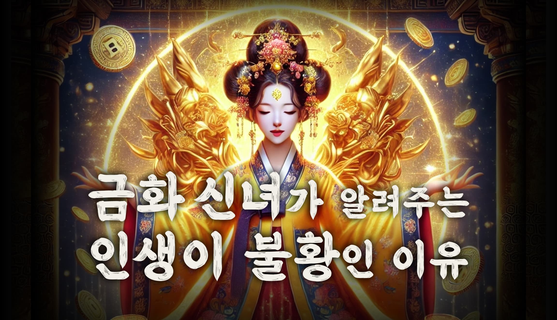 금화 신녀가 알려주는 인생이 불황인 이유